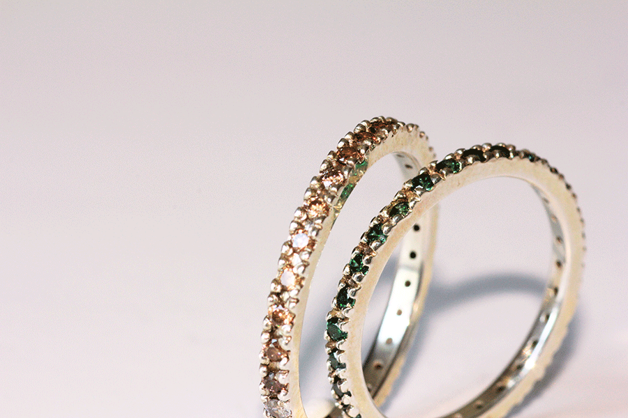 フルエタニティ　ガーデンシリーズ  stem（ジルコン　Green）  soil（ジルコン　Brown）