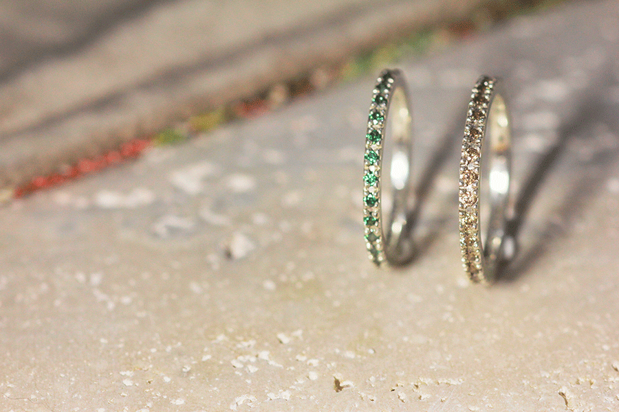 フルエタニティ　ガーデンシリーズ  stem（ジルコン　Green）  soil（ジルコン　Brown）